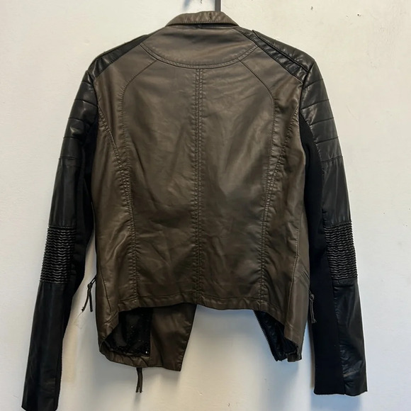 Blank NYC leather moto  jacket - Picture 3 of 5